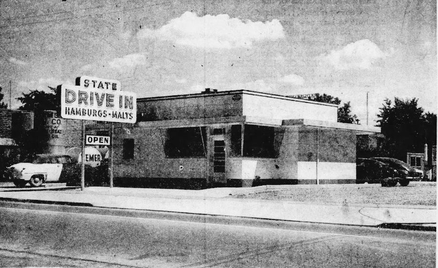 State Drive-In - 1951 Opening Ad Photo